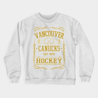 Vintage Canucks Hockey Crewneck Sweatshirt